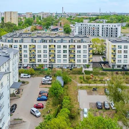 Bedroom Grunwaldzka 49b 24 Z Parkingiem Przy Lesie Apartman *